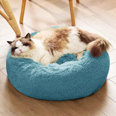 Bedsure cama gato pelo sintético suave para sueño reconfortante