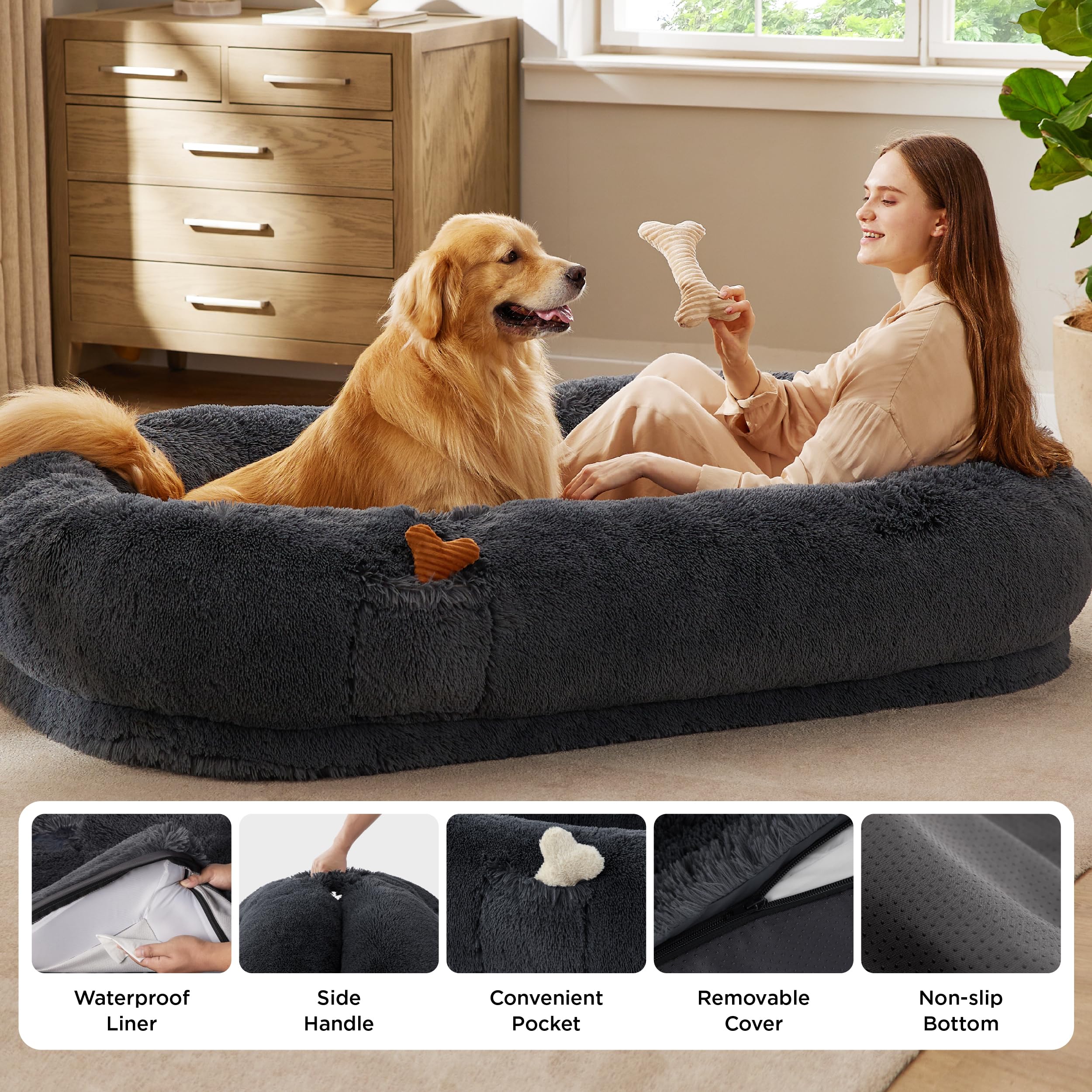 Bedsure funda impermeable, protección frente a derrames