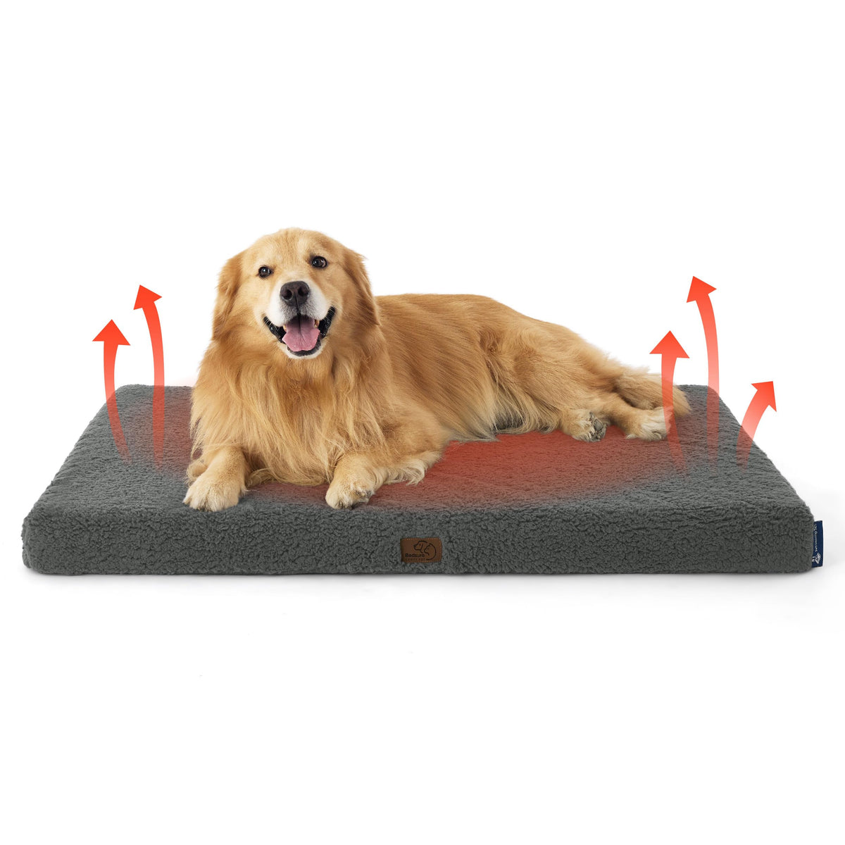 Bedsure cama para perro autocalentante grande: calor estable sin electricidad