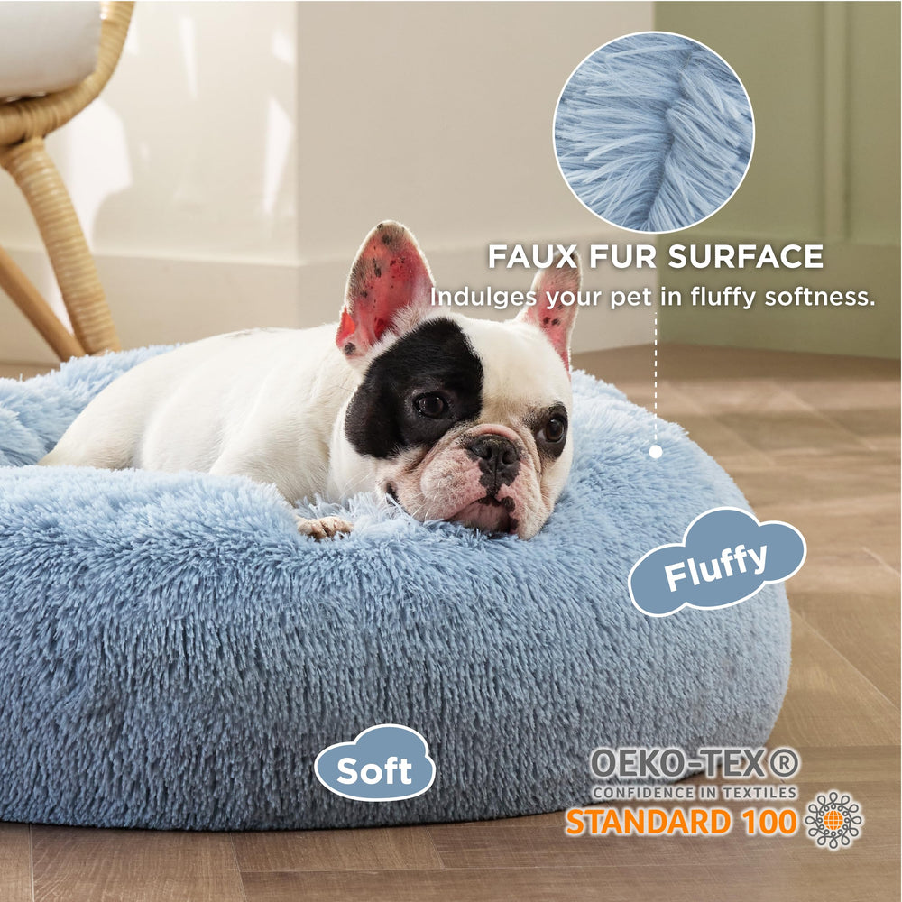 Bedsure base antideslizante mantiene la cama en su lugar.
