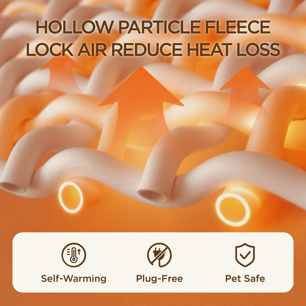 Bedsure cama para perro bolster redondo, apoyo cómodo para cuello.