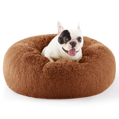 Bedsure cama rosquilla frontal, diseño calmante para dormir mejor