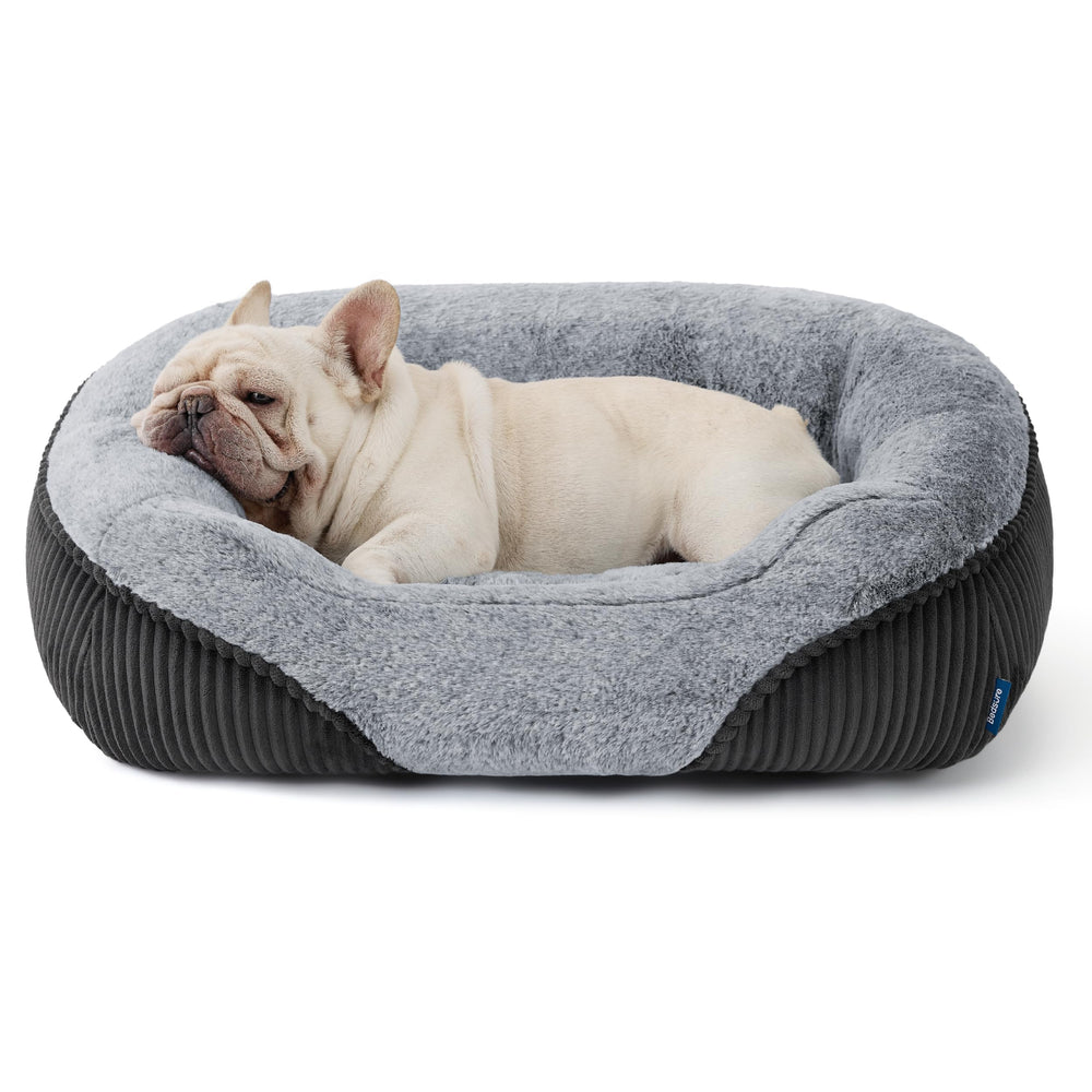 Bedsure cama para perro gris, diseño moderno que complementa el hogar