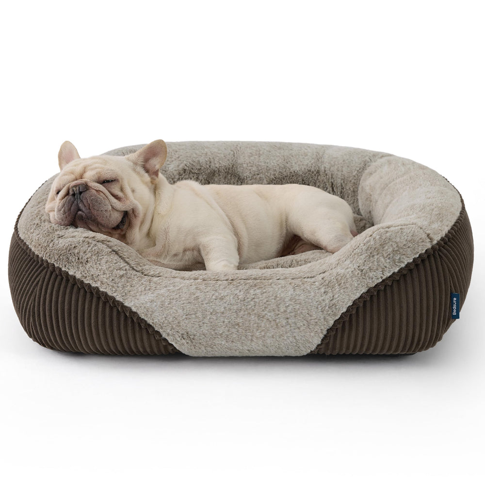 Bedsure cama para perro diseño neutro que se integra con la decoración