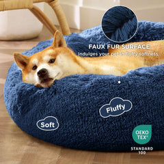 Bedsure cama perro donut: base antideslizante para evitar movimientos.