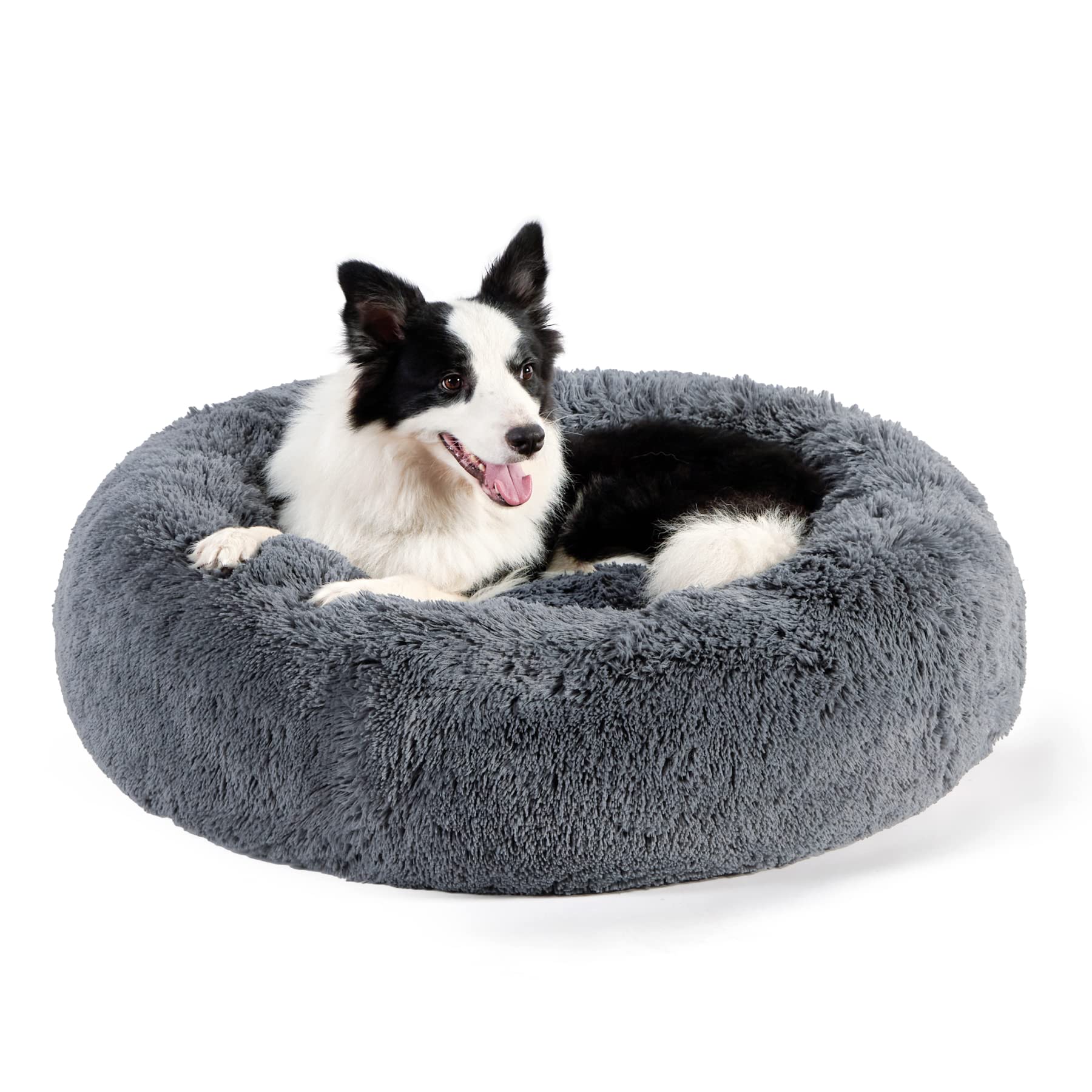Bedsure cama donut grande con base antideslizante para estabilidad nocturna