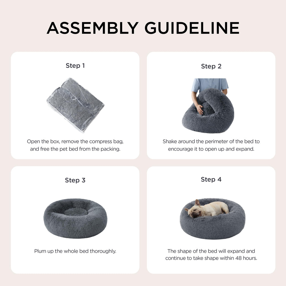 Bedsure cama para perro materiales certificados OEKO-TEX para seguridad textil.