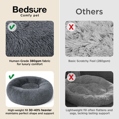 Bedsure cama para perro relleno esponjoso para descanso cómodo.