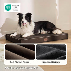 Bedsure cama para perro funda lavable con cremallera para limpieza fácil.