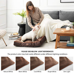 Bedsure cama para perro grande con base antideslizante para estabilidad.