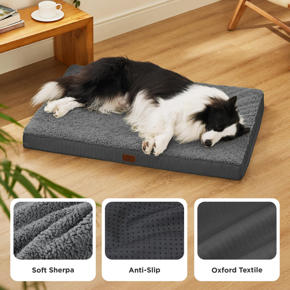 Bedsure cama para perro grande con diseño versátil para casa, viaje o exterior