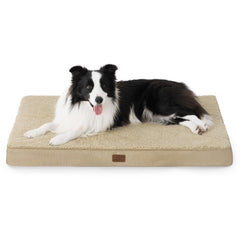 Bedsure cama para perros grandes con espuma tipo huevo para descanso cómodo y estable