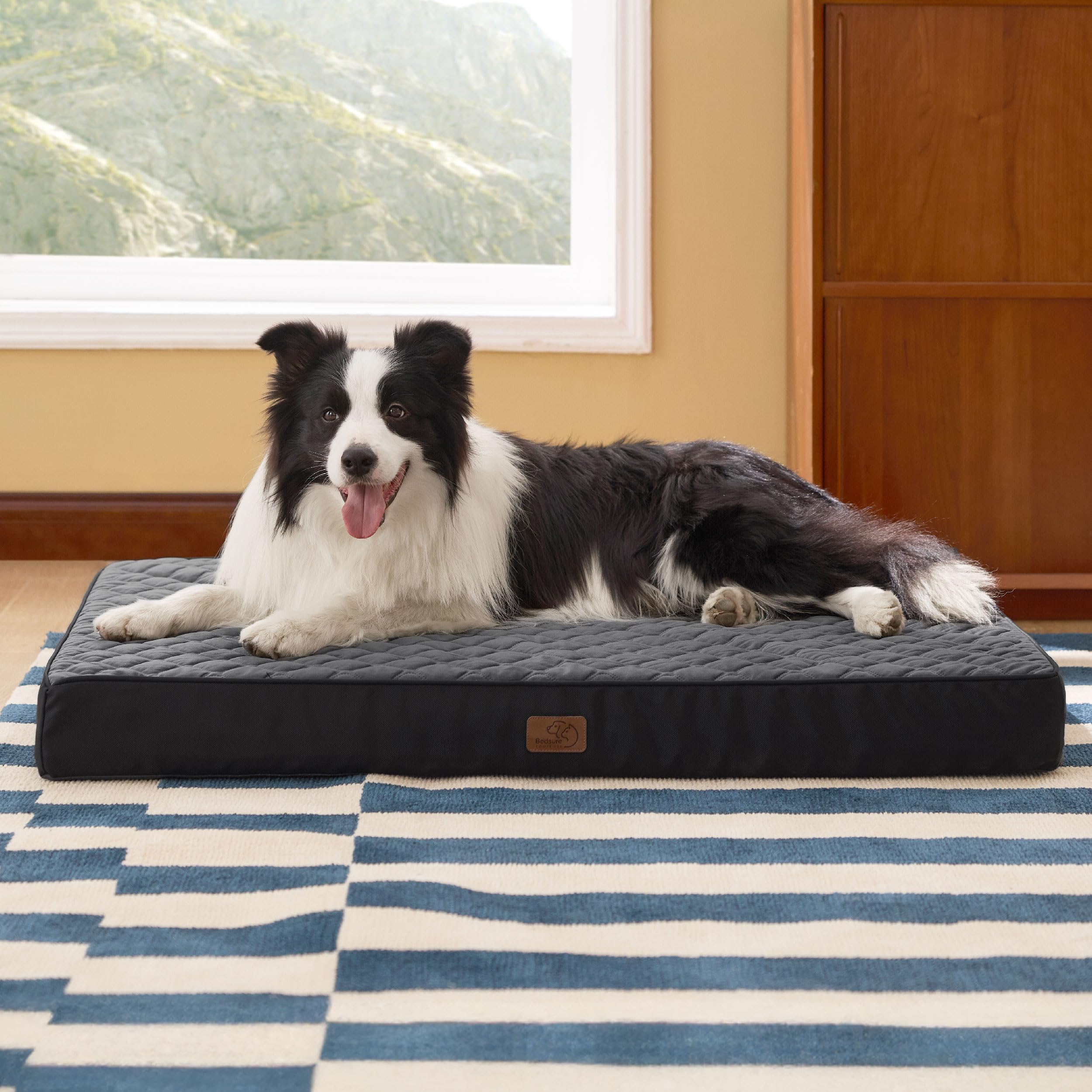 Bedsure funda removible y lavable para limpieza fácil.