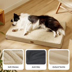 Bedsure cama para perros grandes funda lavable para limpieza rápida