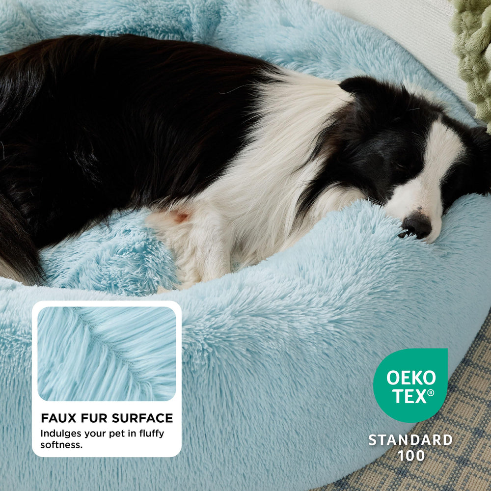 Bedsure cama para perro grande, funda removible para lavado sin esfuerzo.