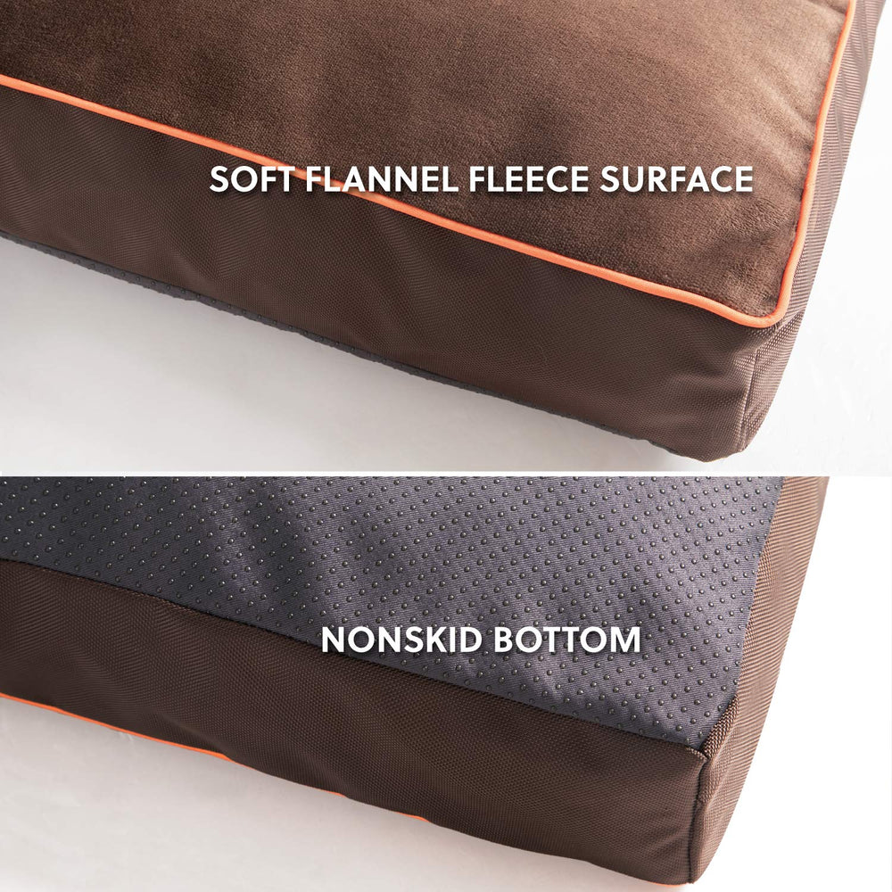 Bedsure cama para perro grande lavable a máquina para limpieza rápida.