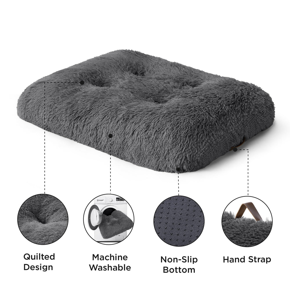 Bedsure cama lavable a máquina para perro grande, vida diaria más limpia