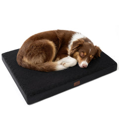 Bedsure cama ortopédica para perro grande con espuma huevo, soporte cómodo para articulaciones.