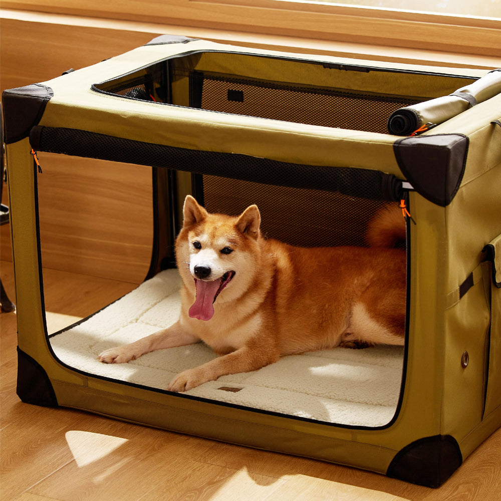 Bedsure cama para perro grande, perfecta para coche o jaula estable