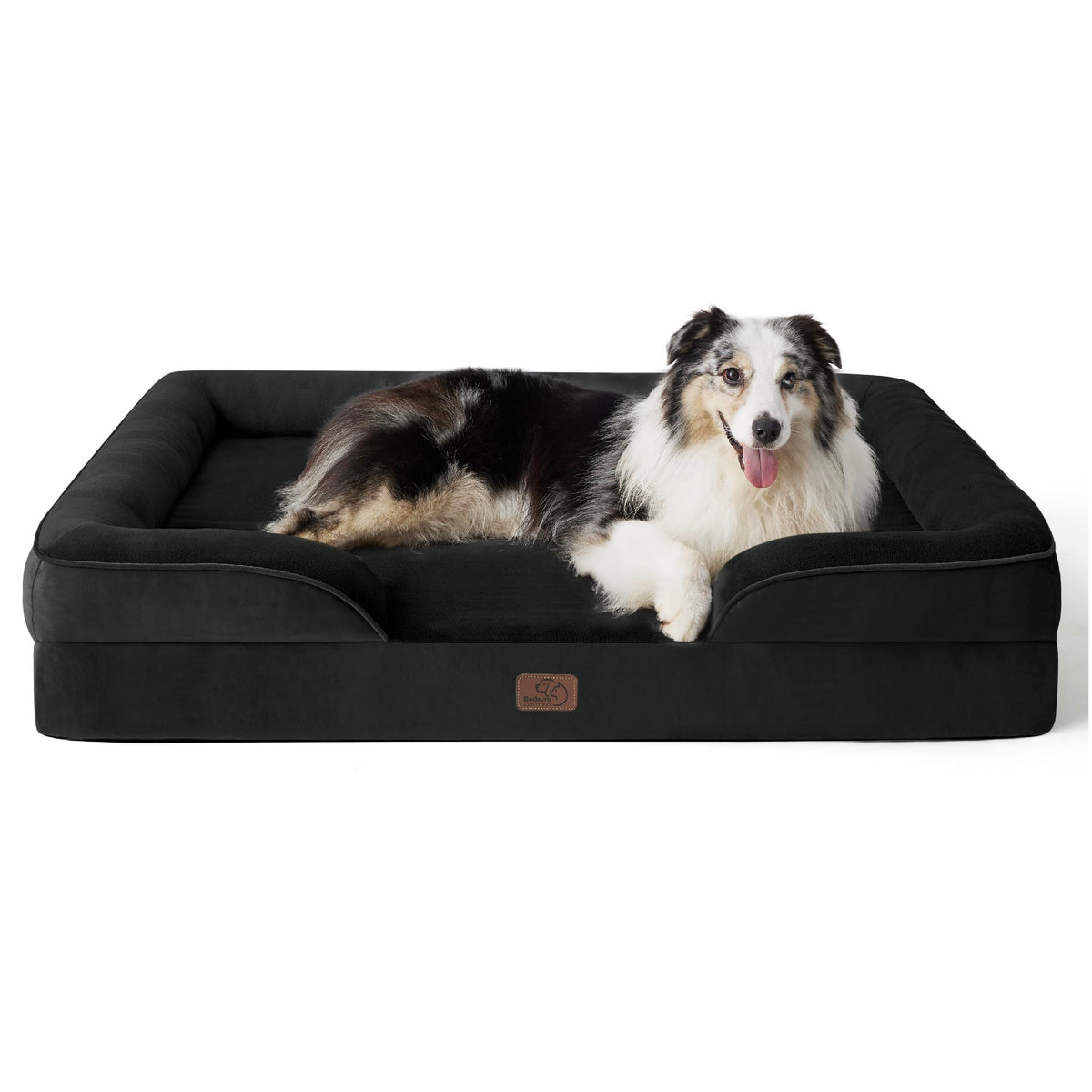 Bedsure cama ortopédica para perros grandes con colchón de alta densidad para soporte