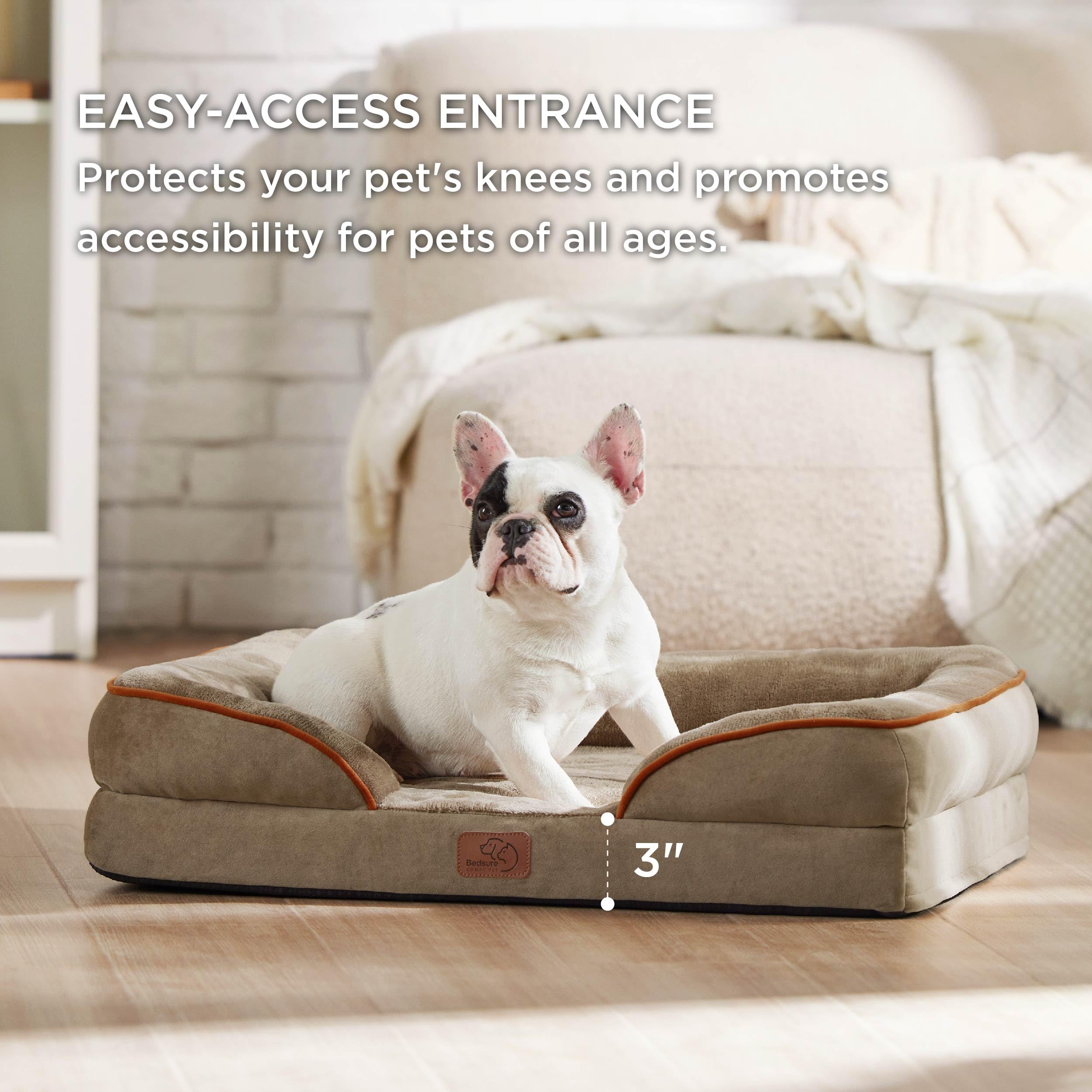 Base antideslizante Bedsure para evitar deslizamientos durante el descanso.