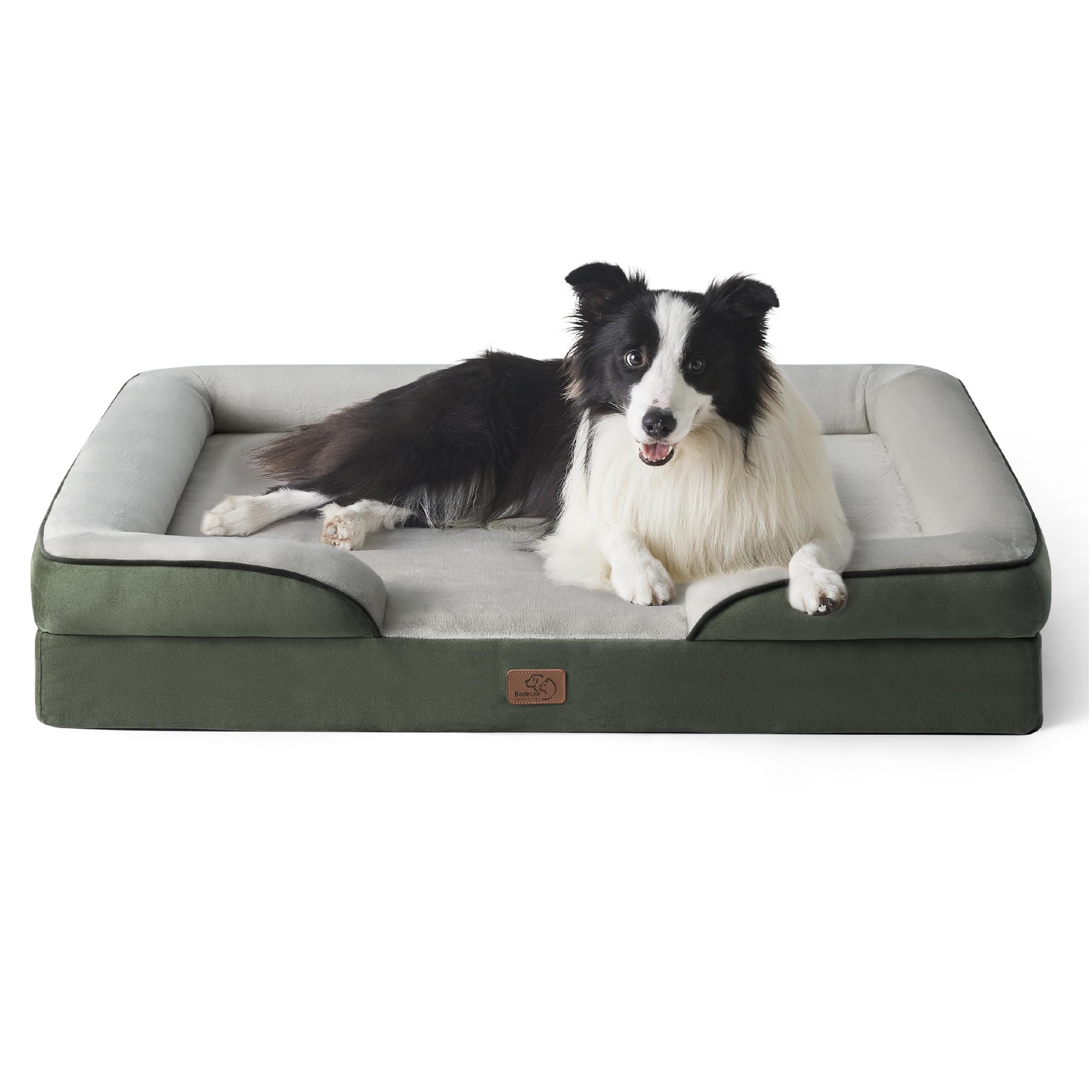 Bedsure cama perro ortopédica grande, vista general para descanso profundo