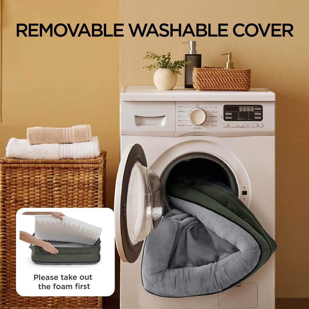 Bedsure bordes acolchados de cuatro lados para comodidad de cabeza y cuello
