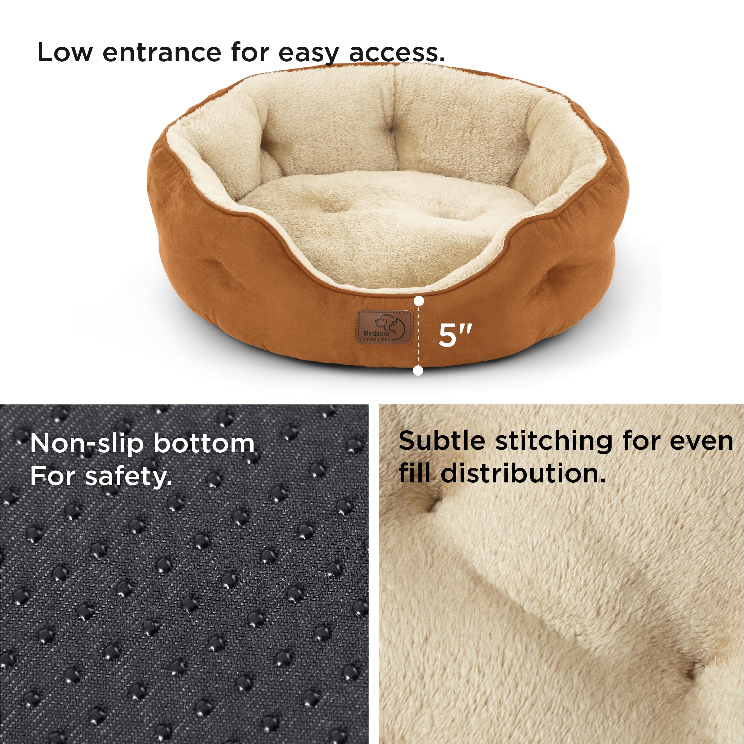 Bedsure relleno de poliéster mantiene forma y confort constante