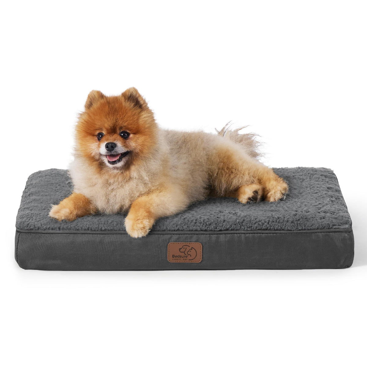 Bedsure cama para perro pequeño, vista general, ideal para uso en casa.
