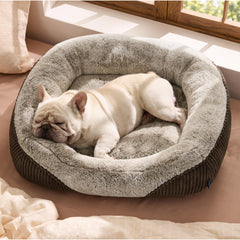 Bedsure cama para perro rectangular peluche: descanso suave y cómodo para tu mascota