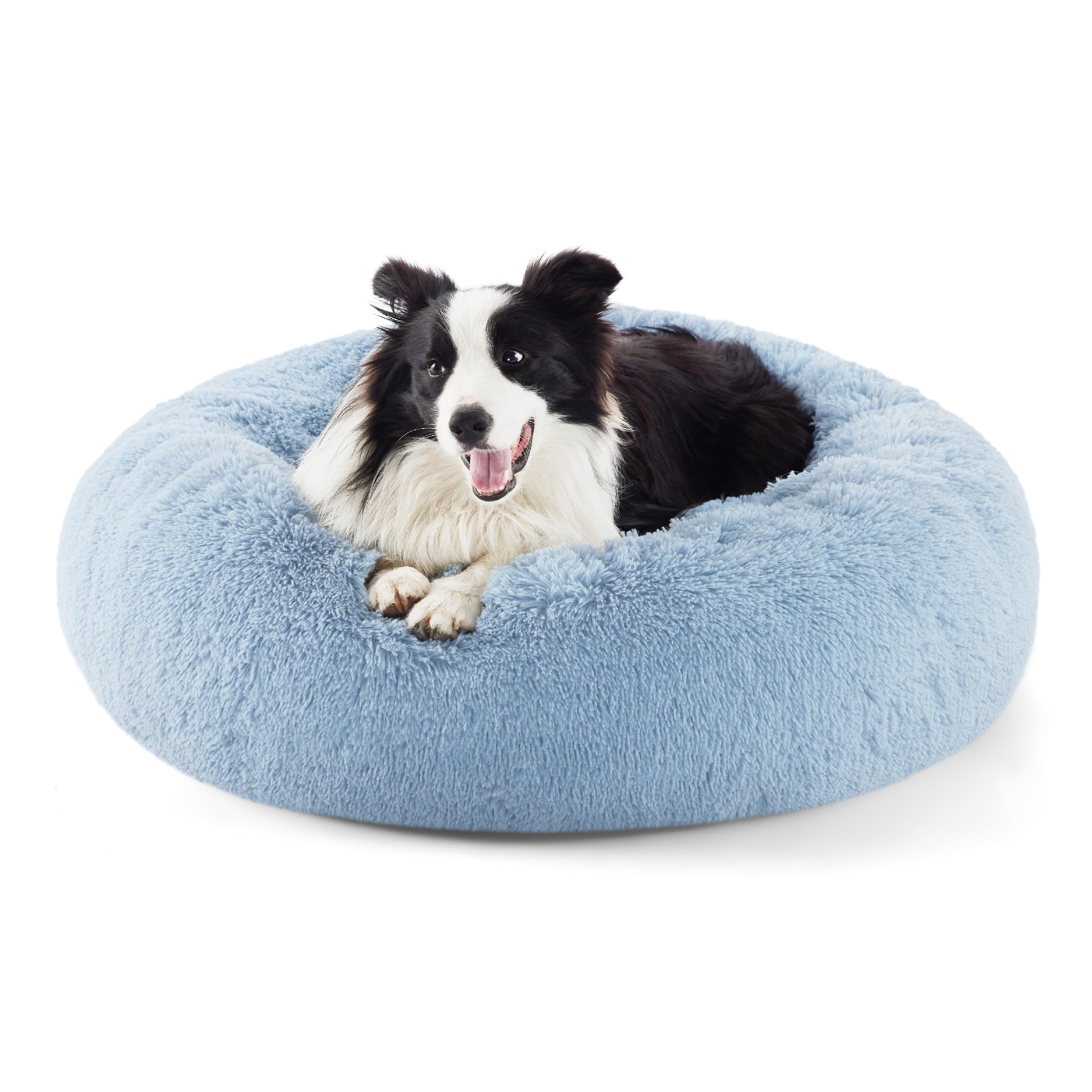 Bedsure cama para perro rosquilla de 36 pulgadas, descanso cómodo para acurrucarse