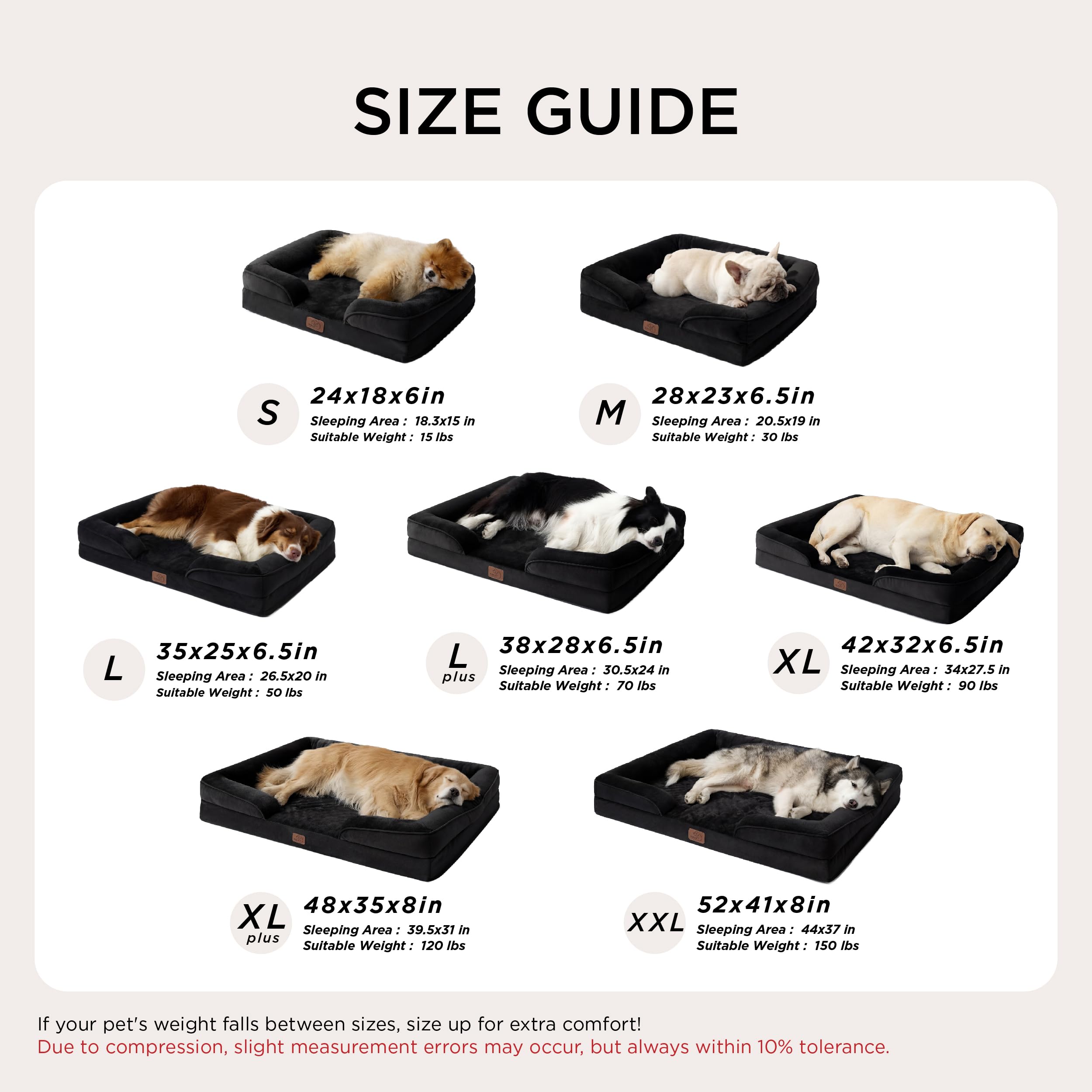 Bedsure cama para perro, tejido de franela suave para descanso cómodo.