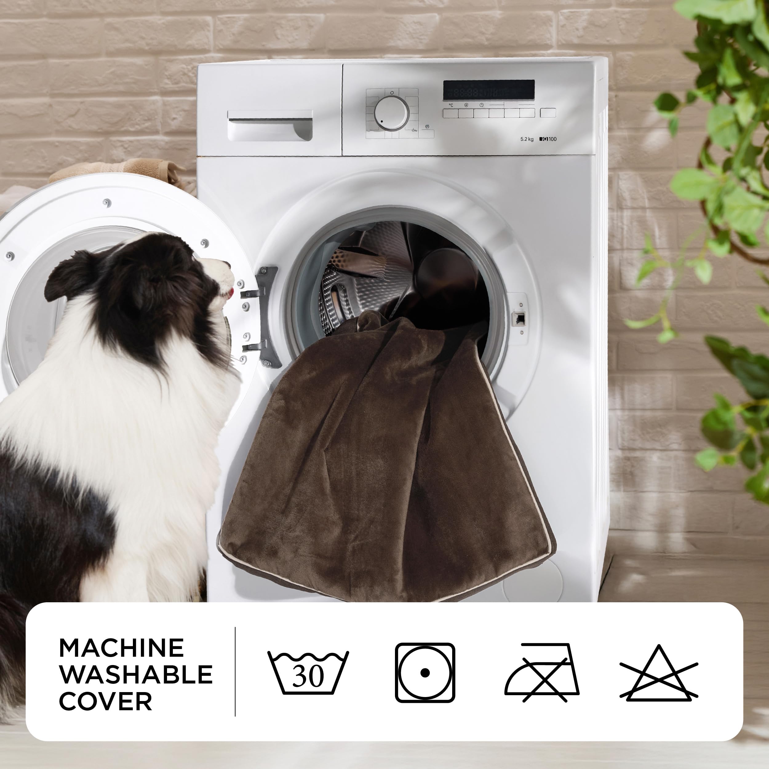 Bedsure cama para perro tejido franela acogedor ideal para calidez.