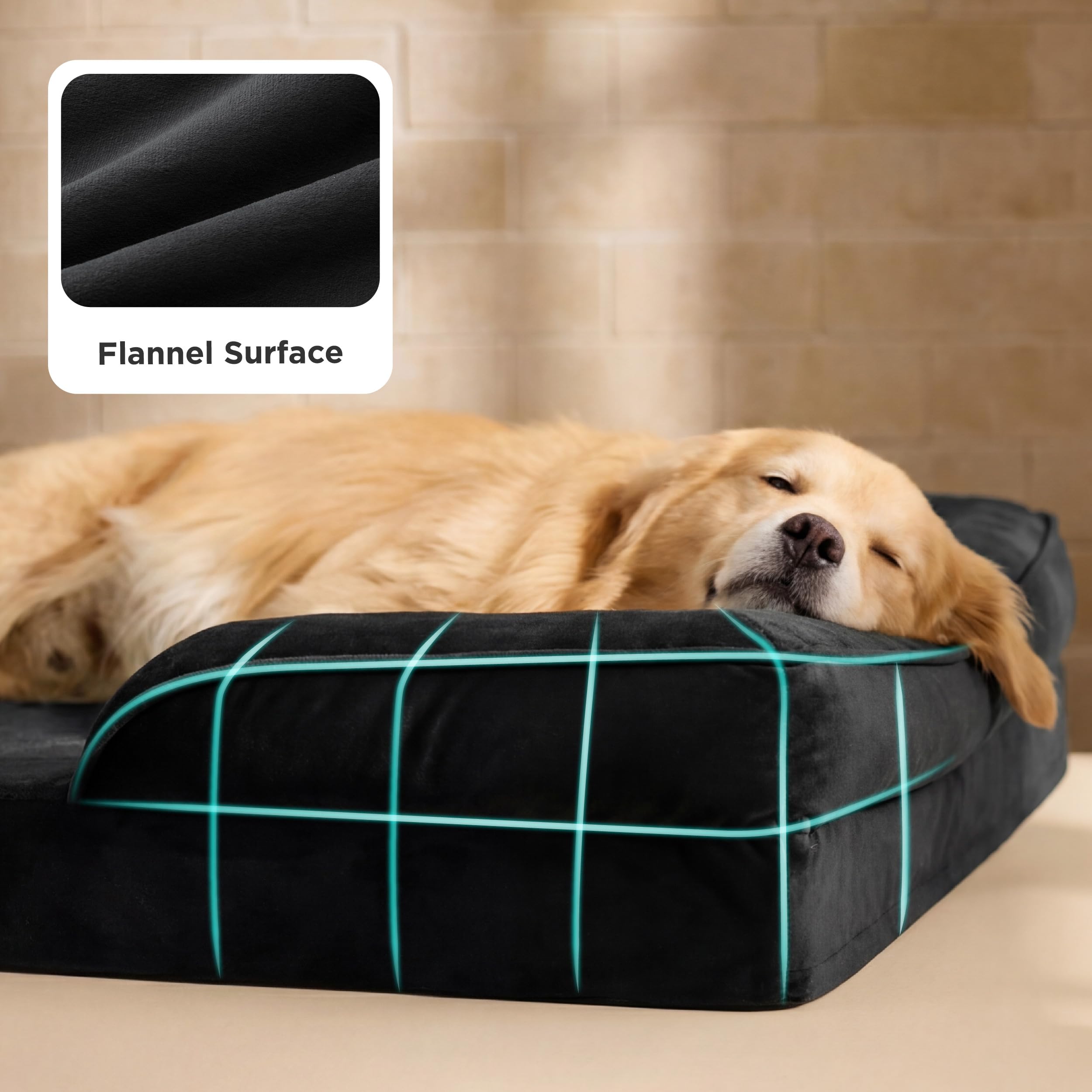 Bedsure Funda lavable con cremallera para limpieza rápida.