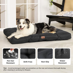 Bedsure cama perro XL, colchón de 10 cm para descanso cómodo.