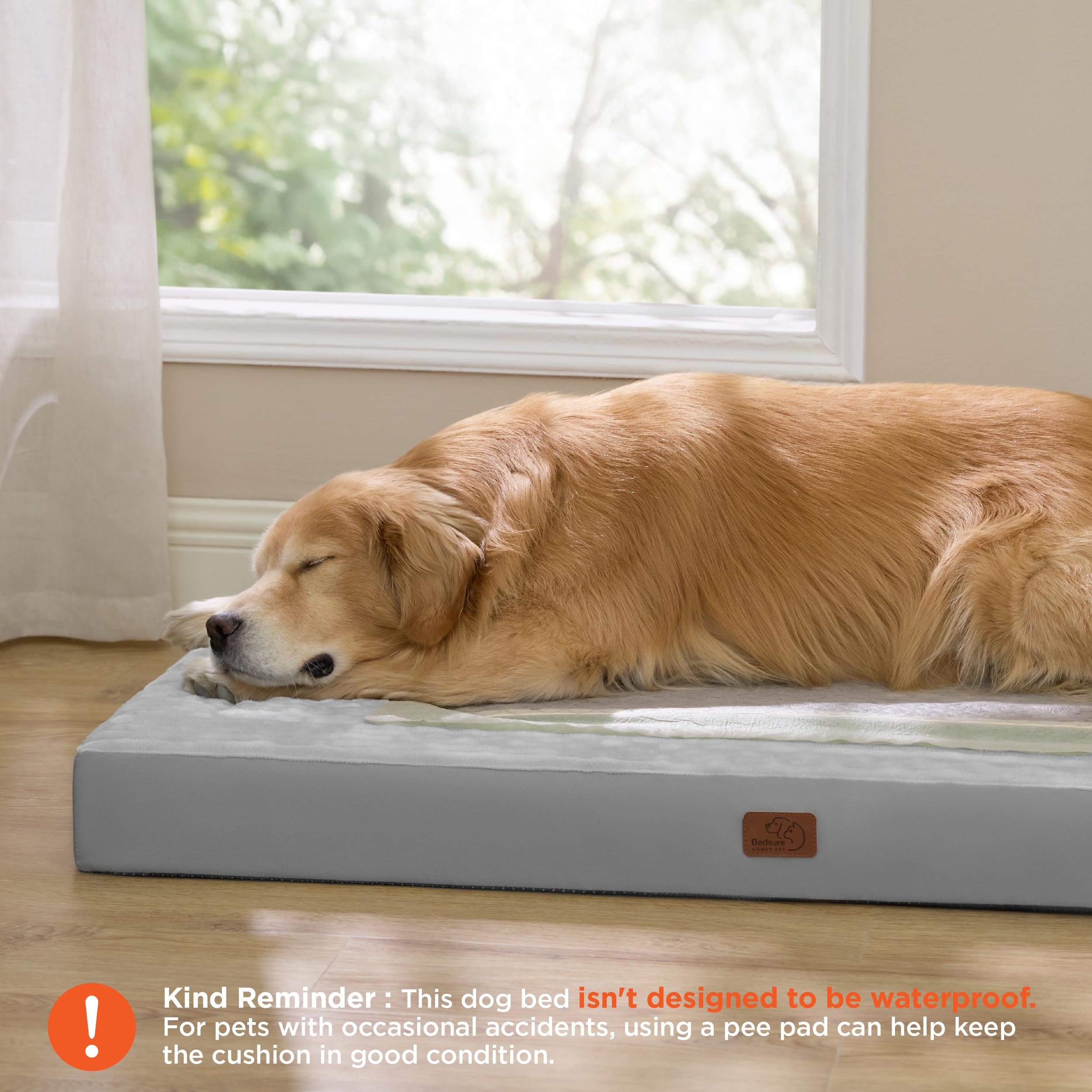 Bedsure funda desmontable y lavable para limpieza rápida de la cama