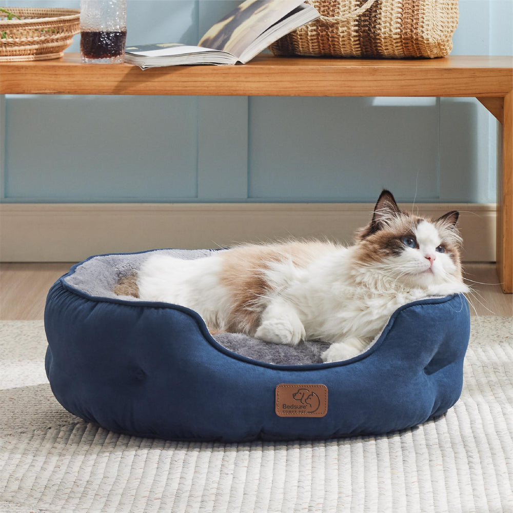 Bedsure cama para uso interior ideal para gatos y cachorros.