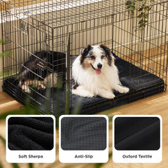Bedsure manto sherpa suave en funda de cama para perro