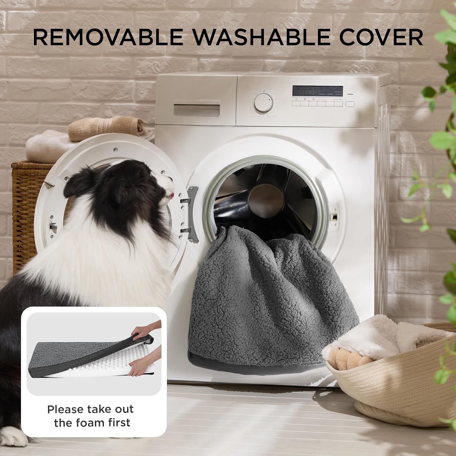 Bedsure capacidad para mascotas de hasta 41 kg, ideal para razas grandes.