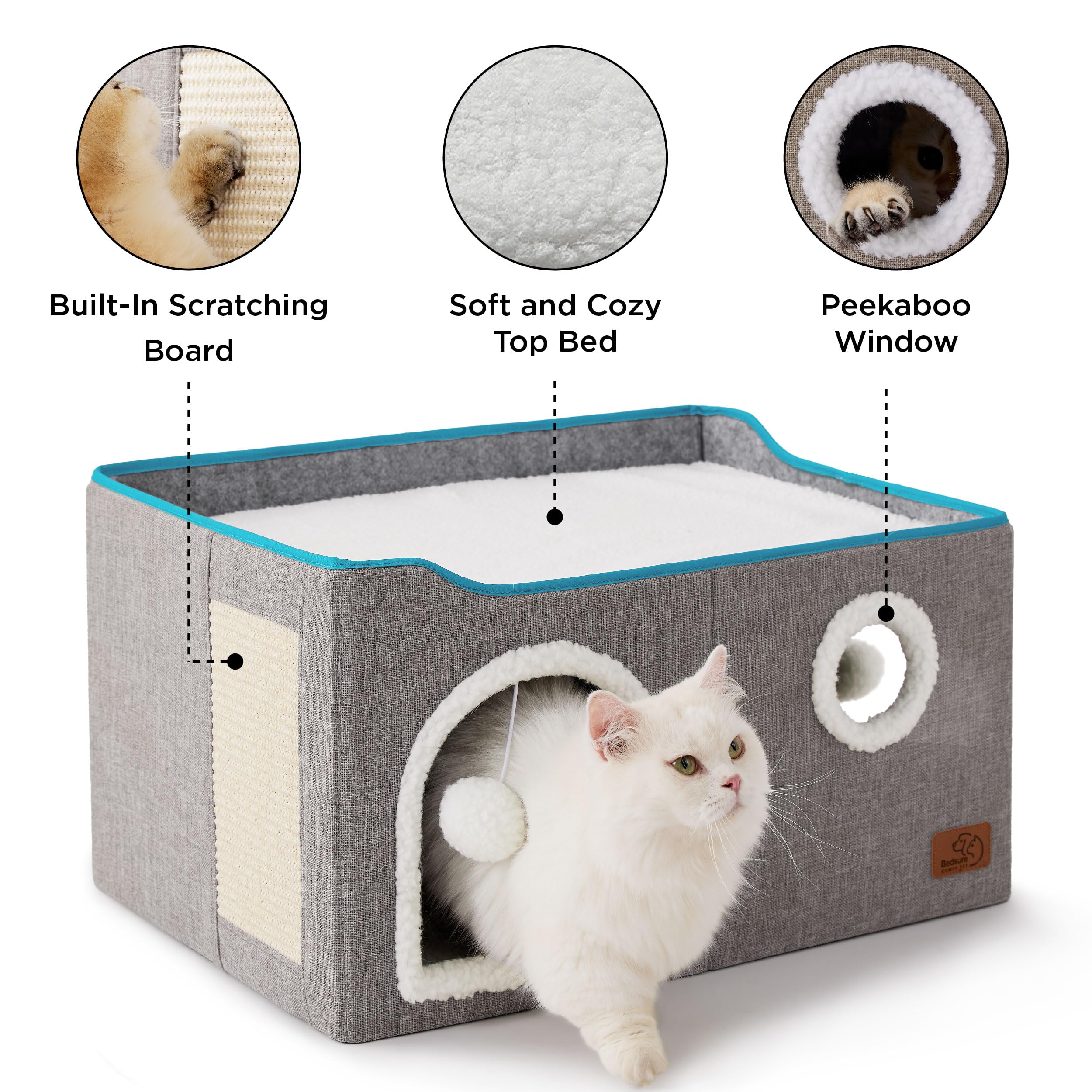 Bedsure: bolas de peluche para entretenimiento interactivo