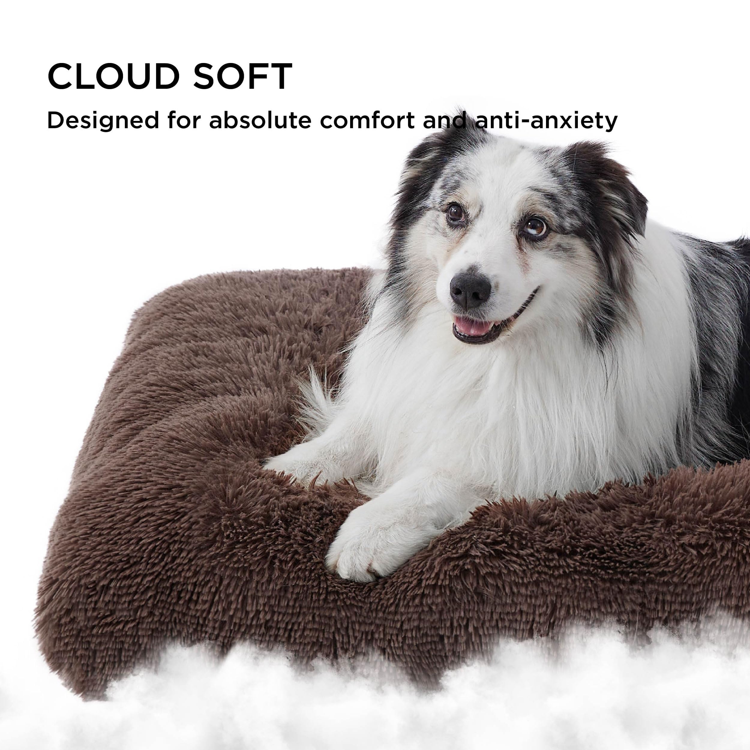 Bedsure Correa lateral facilita traslado de la cama para mascotas.