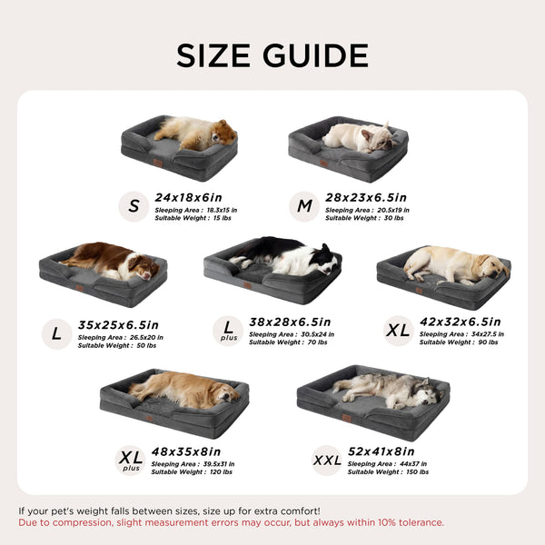 Bedsure diseño grande ofrece espacio cómodo para perros de gran tamaño