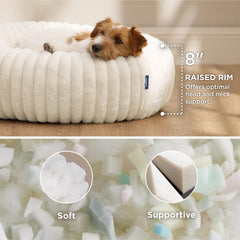 Bedsure Donut: base-antideslizante para mayor estabilidad.
