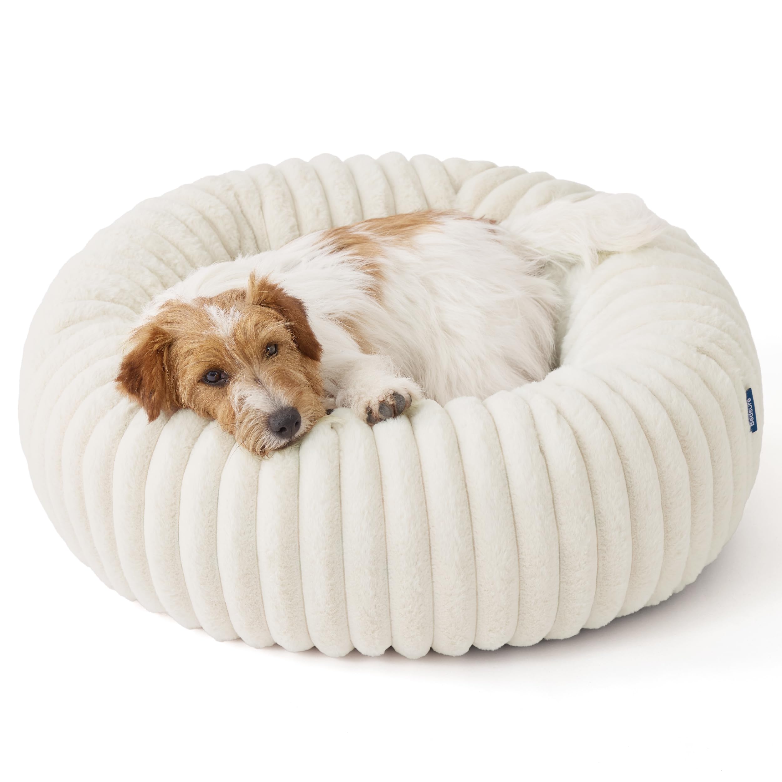 Bedsure Donut: funda lavable facilita limpieza rápida para uso diario.