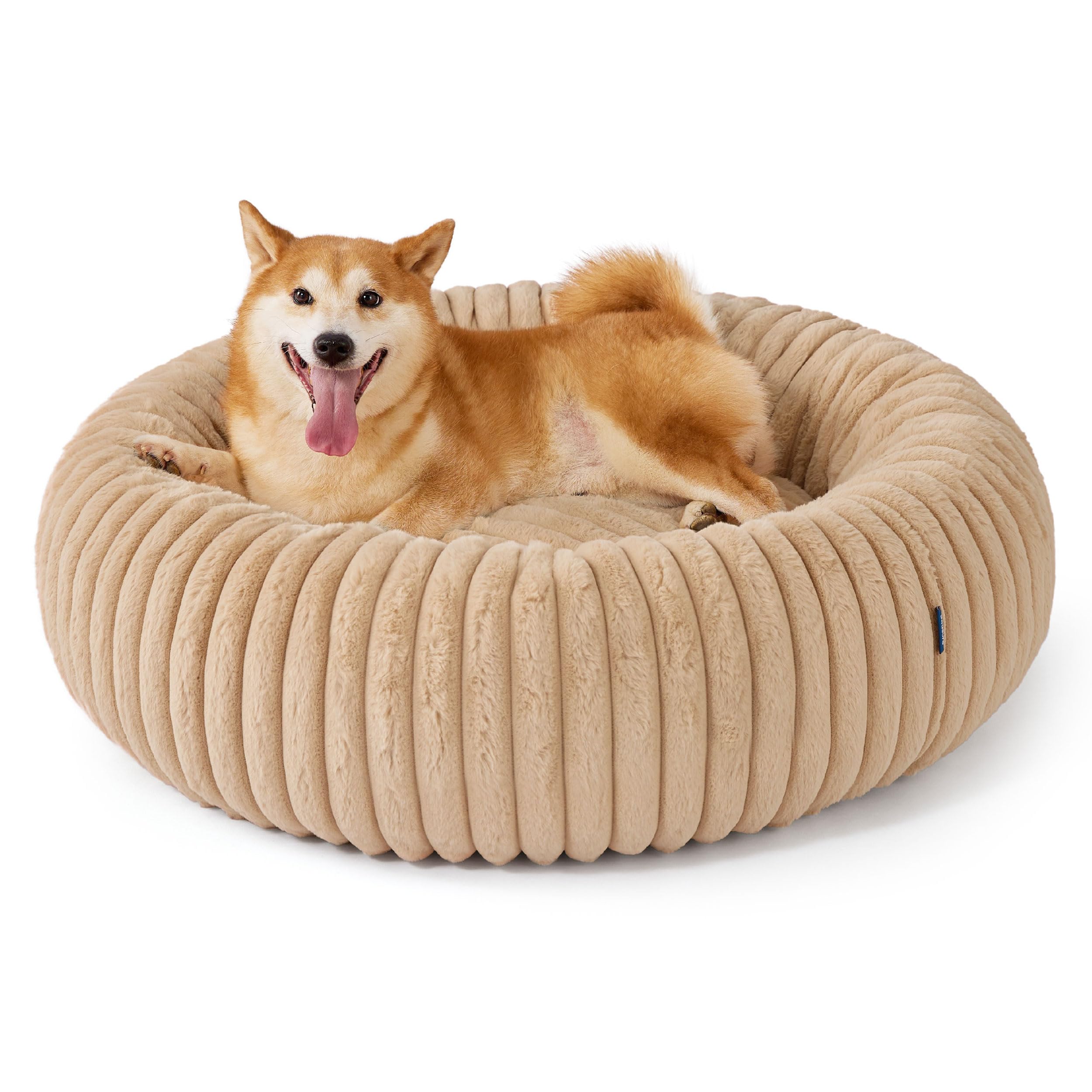 Bedsure Donut, funda con cremallera para lavado fácil y secado rápido.
