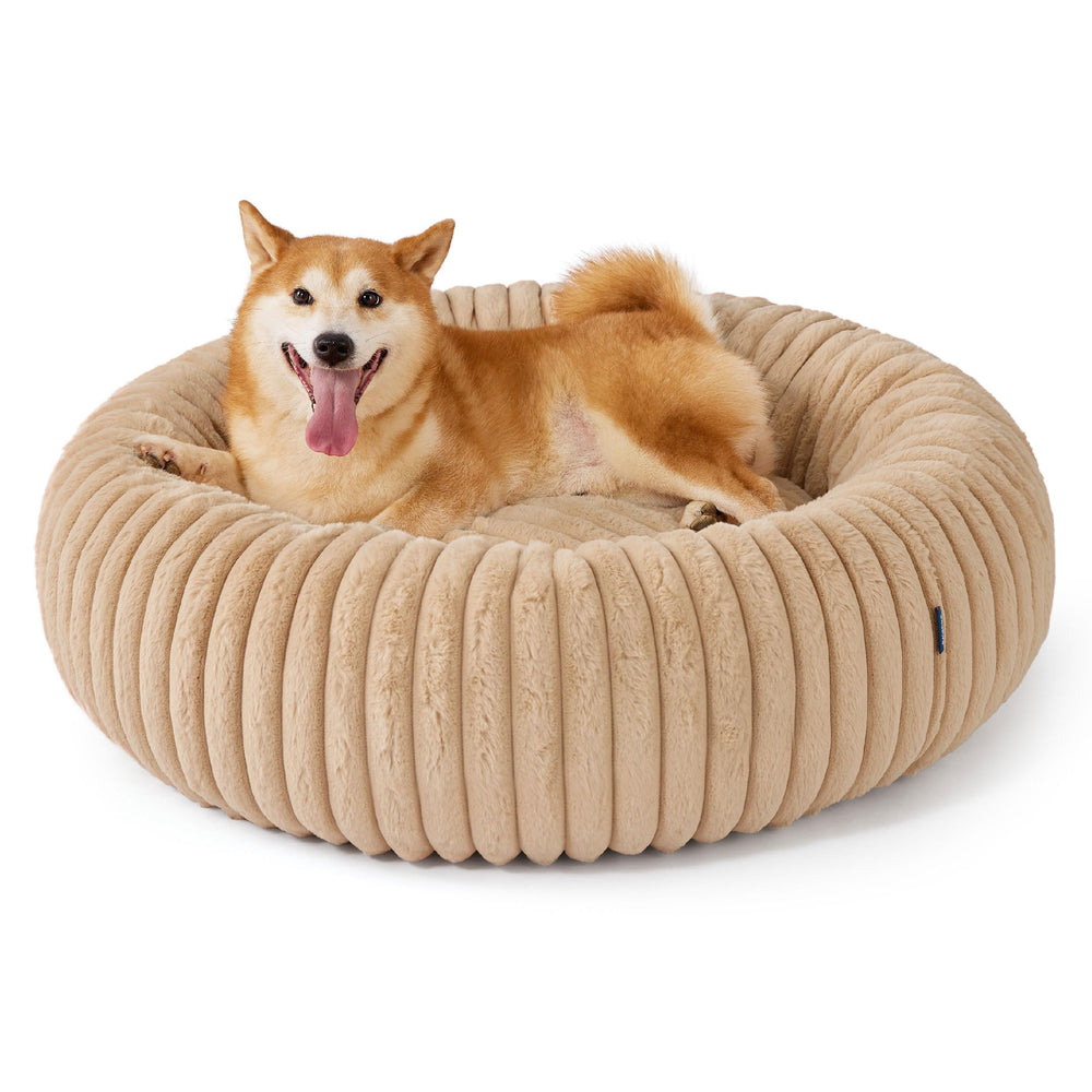 Bedsure Donut, funda con cremallera para lavado fácil y secado rápido.