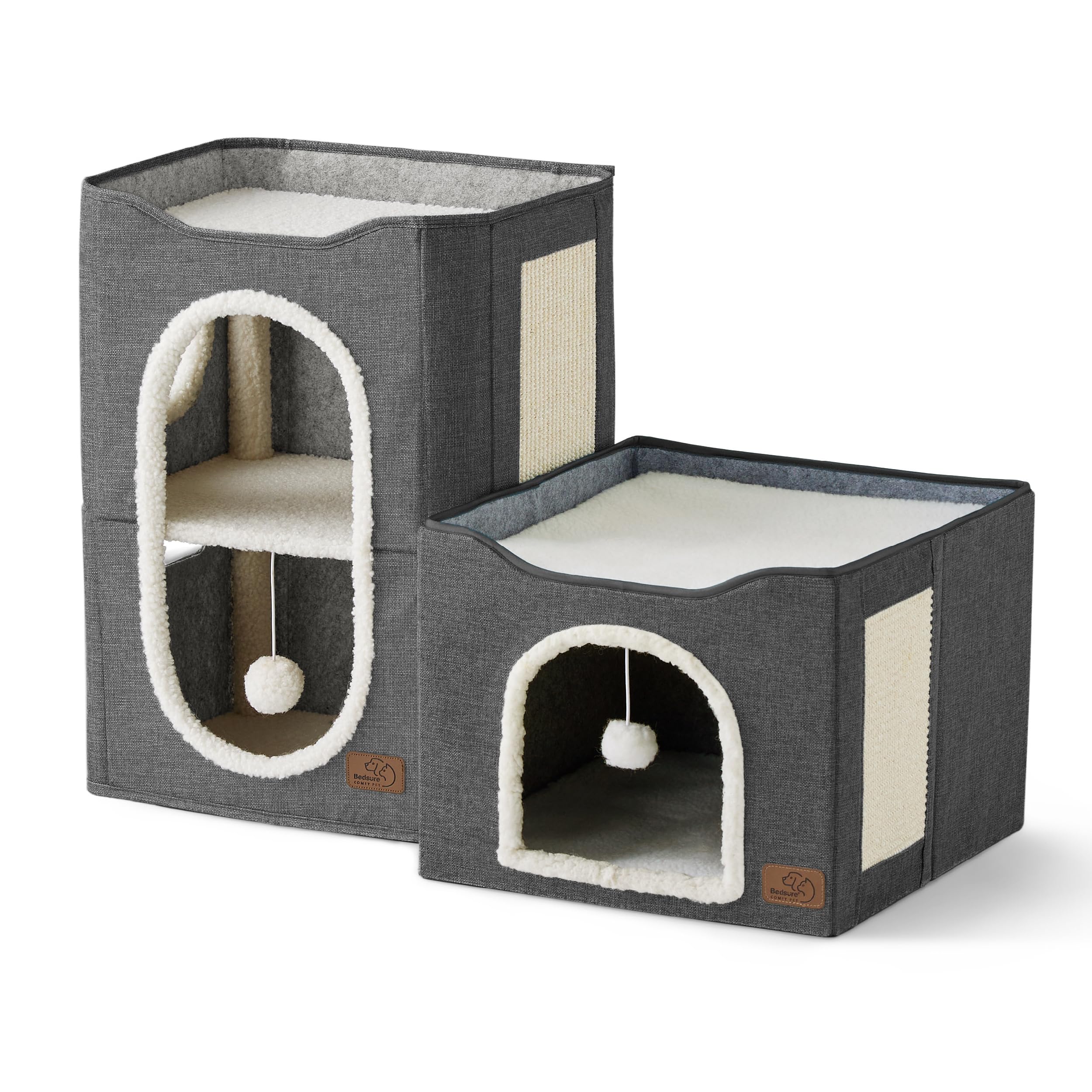 Bedsure diseño estable ideal para hogares con múltiples gatos.