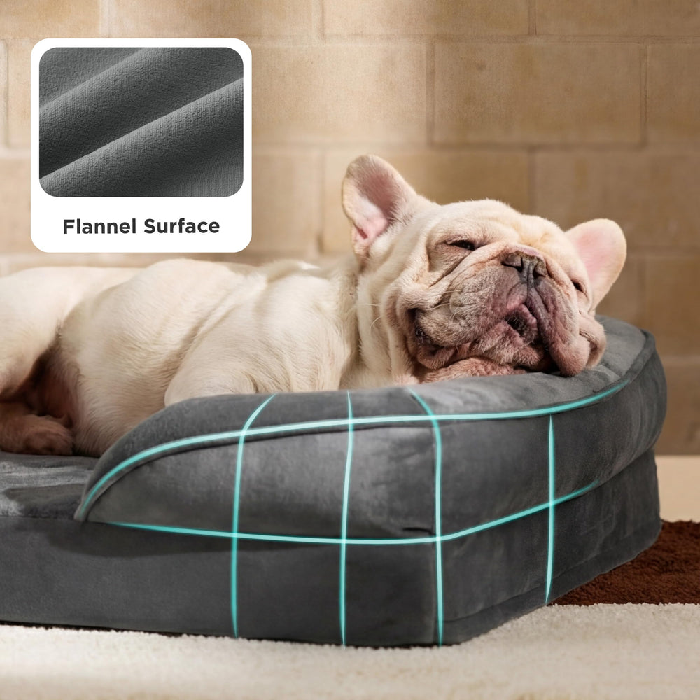 Bedsure entrada baja cama perro frente que facilita acceso a la mascota