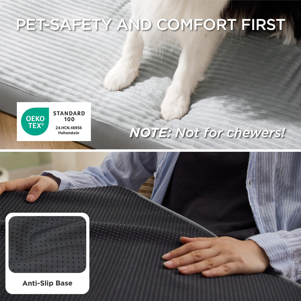 Bedsure espuma de alta densidad 25D ofrece soporte ergonómico para dormir