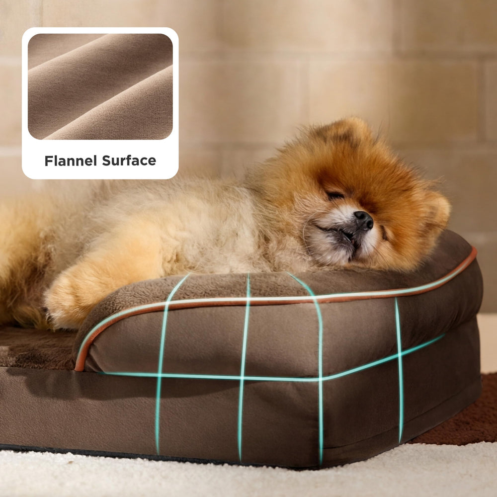Bedsure espuma huevo con soporte uniforme para articulaciones.